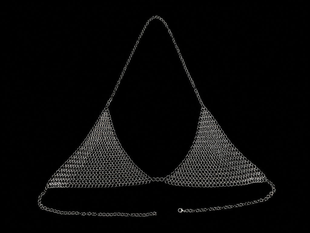 Metallic bralette