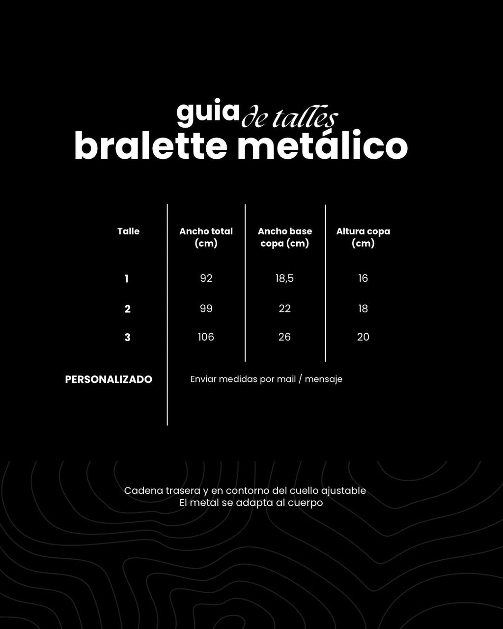 Metallic bralette